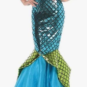Two piece mermaid costume